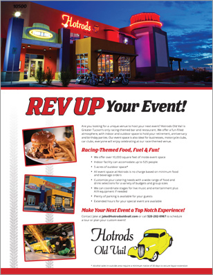 Hot Rods Old Vail Event Planning Guide